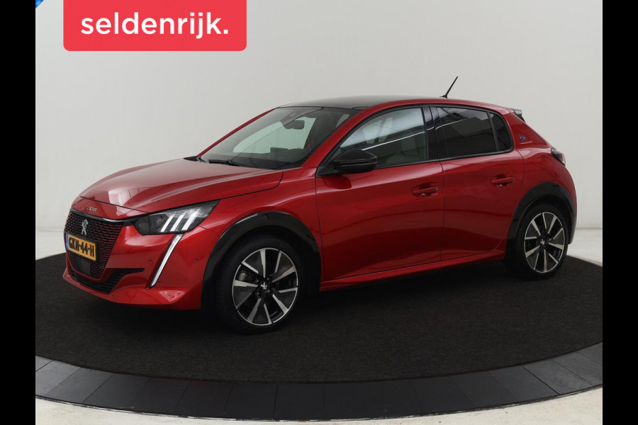 Peugeot e-208 EV GT Pack 50 kWh | Panoramadak | Stoelverwarming | Adaptive cruise | Camera | Carplay | Alcantara | Full LED | Climate control | Keyless | DAB | Parkeerhulp