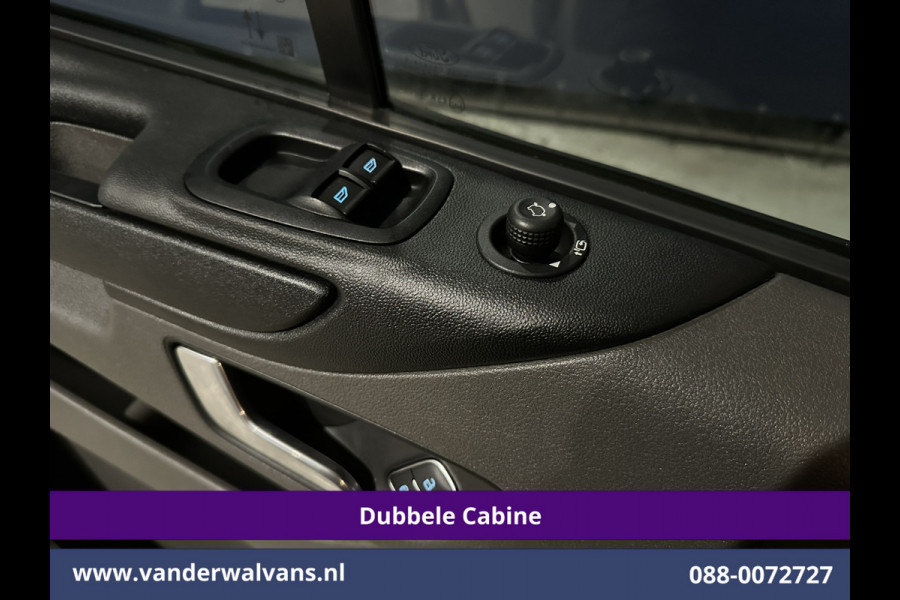 Ford Transit Custom 2.0 TDCI 131pk L2H1 Dubbele Cabine Euro6 Airco | 6-Zits | Navigatie | LED | Apple Carplay | Cruisecontrol Android Auto, Parkeersensoren, Stoelverwarming, Verwarmde voorruit, 2800kg trekvermogen