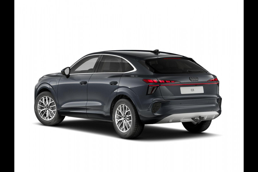 Audi Q3 Sportback Advanced edition e-hybrid 272 pk | Techniek pakket | Trekhaak | LED koplampen | Privacy glas |