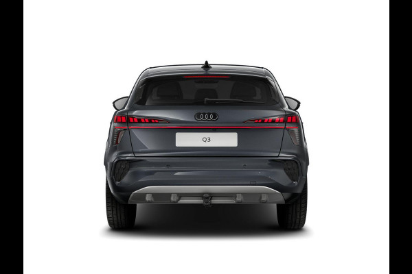 Audi Q3 Sportback Advanced edition e-hybrid 272 pk | Techniek pakket | Trekhaak | LED koplampen | Privacy glas |