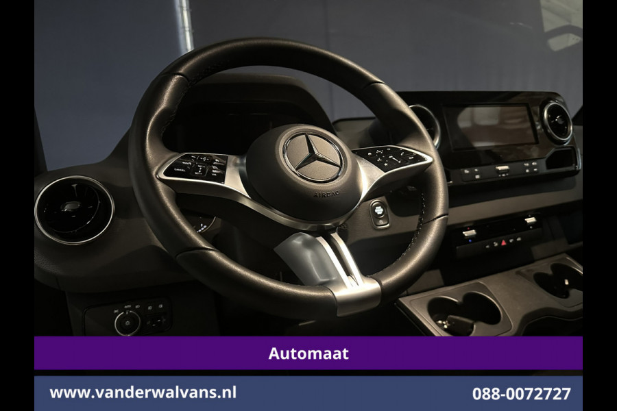 Mercedes-Benz Sprinter 317 CDI 170pk 9G-Tronic Automaat L2H2 Fabrieksgarantie Euro6 Airco | 3500kg Trekhaak | Camera Cruisecontrol, Parkeersensoren, Bijrijdersbank
