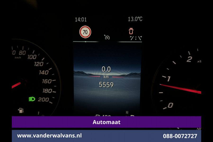 Mercedes-Benz Sprinter 317 CDI 170pk 9G-Tronic Automaat L2H2 Fabrieksgarantie Euro6 Airco | 3500kg Trekhaak | Camera Cruisecontrol, Parkeersensoren, Bijrijdersbank