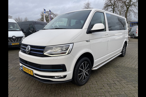 Volkswagen Transporter 2.0 TDI 150pk automaat L2H1 DC 5 persoons Highline / vaste prijs rijklaar € 34.950 ex btw / lease vanaf € 570 / lederen bekleding / adaptive cruise / airco / navigatie / euro 6 / bpm vrij !
