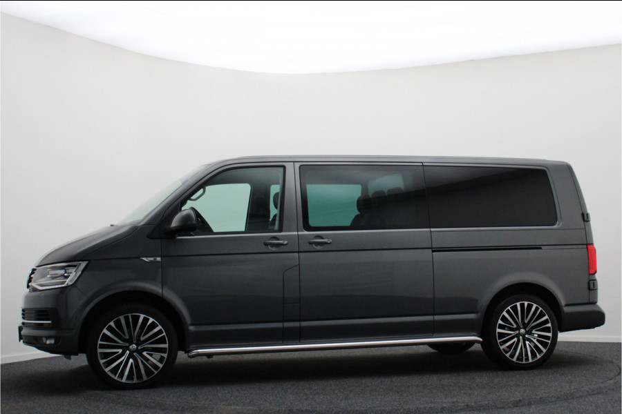 Volkswagen Transporter 2.0 TDI DSG L2H1 DC Highline 2x Schuifdeur, ACC, Camera, Apple Carplay, LED, DAB, PDC, Trekhaak, 20''