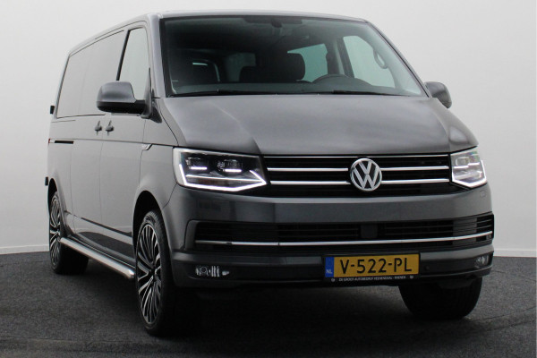 Volkswagen Transporter 2.0 TDI DSG L2H1 DC Highline 2x Schuifdeur, ACC, Camera, Apple Carplay, LED, DAB, PDC, Trekhaak, 20''