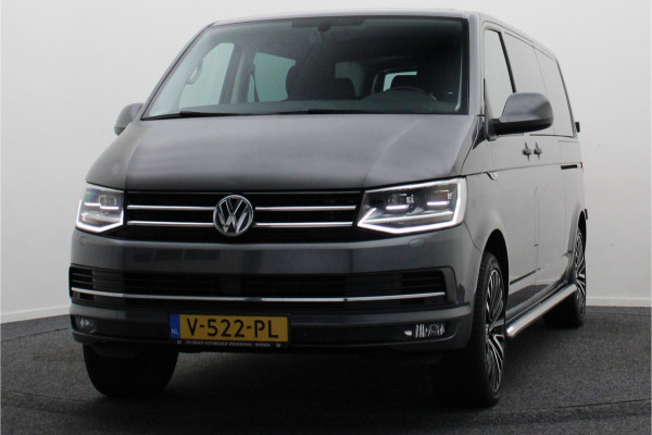 Volkswagen Transporter 2.0 TDI DSG L2H1 DC Highline 2x Schuifdeur, ACC, Camera, Apple Carplay, LED, DAB, PDC, Trekhaak, 20''