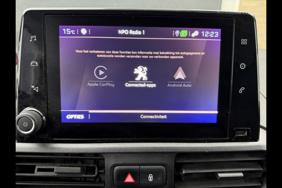 Peugeot Partner 1.2 PureTech 111PK Benzine Premium CarPlay/cruice control/navi