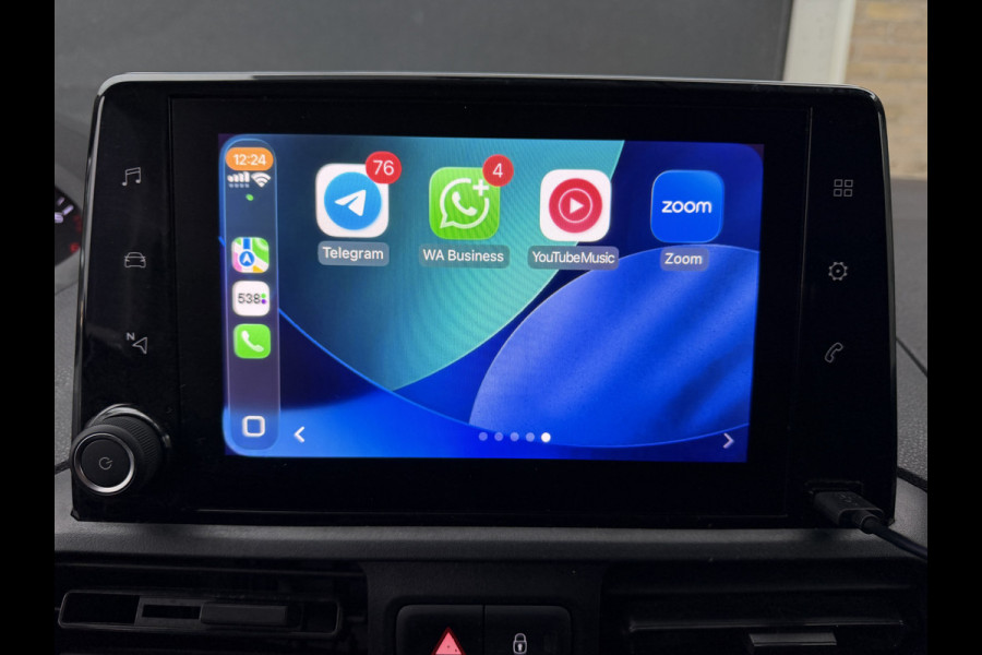 Peugeot Partner 1.2 PureTech 111PK Benzine Premium CarPlay/cruice control/navi