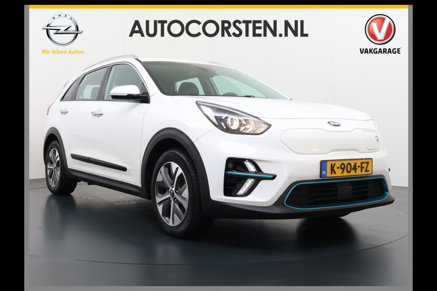 Kia e-Niro EV 64kWh SOH 100% W-pomp Navi Adaptive-Cruise Camera 1/2 Leer Apple Carplay Android AutoEcc DynamicLine Stoel-Stuurverwarming Pdc Lane Assist VESS DAB Led Isofix Keyless 1e Eigenaar Origineel Nederlandse Auto Nieuwprijs €43.970,-