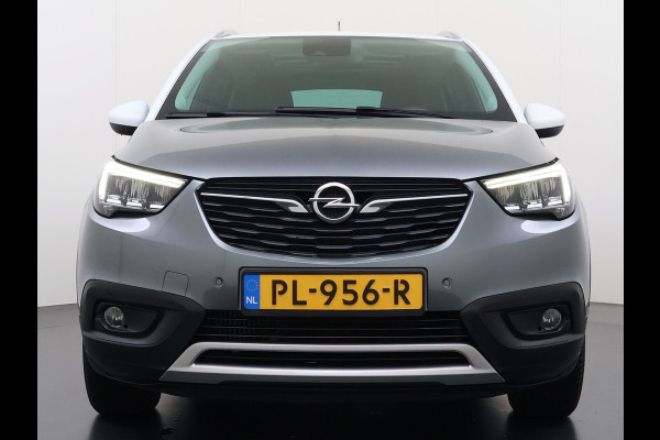 Opel Crossland X T 111PK AUT-6 Pano-Dak Pdc Trekhaak Navi Ecc HUD Apple Carplay Android Auto 360°Camera Bord-Herkenning Head-Up Display Innovatio AGR-Comfort Stoelen Lmv Cruise Control Isofix DAB+ Bluetooth Lane Assist Led Head-Up-Display Super-compleet Origineel Nederlandse Auto Distributieriem is vervangen!