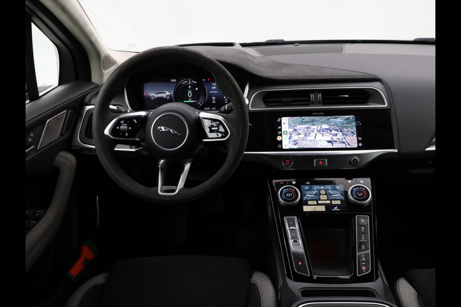 Jaguar I-PACE EV400 HSE 90 kWh *PORTOFINO BLUE* + 22 INCH | LUCHTVERING | PANORAMA | 360 CAMERA | STOELVENTILATIE