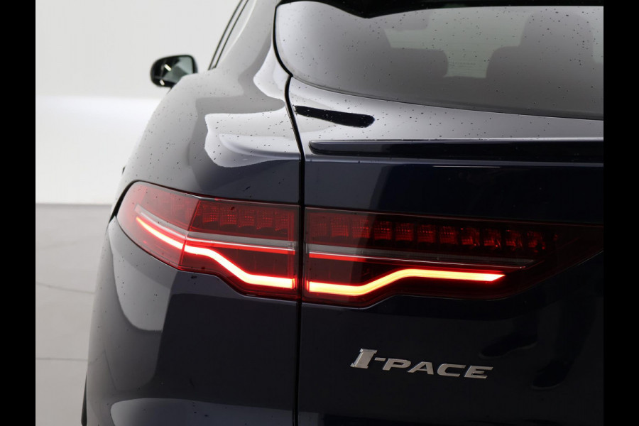 Jaguar I-PACE EV400 HSE 90 kWh *PORTOFINO BLUE* + 22 INCH | LUCHTVERING | PANORAMA | 360 CAMERA | STOELVENTILATIE