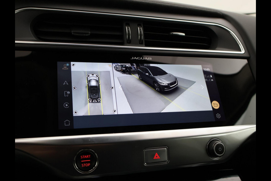 Jaguar I-PACE EV400 HSE 90 kWh *PORTOFINO BLUE* + 22 INCH | LUCHTVERING | PANORAMA | 360 CAMERA | STOELVENTILATIE