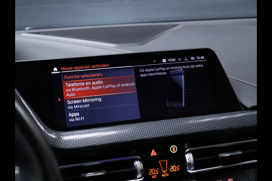 BMW 1-serie 118i Sport Line [APPLE CARPLAY, ANDROID AUTO, CRUISE CONTROL, PDC V+A , AUTOMATISCHE AIRCO, LANE ASSIST, BMW LED, NIEUWSTAAT]