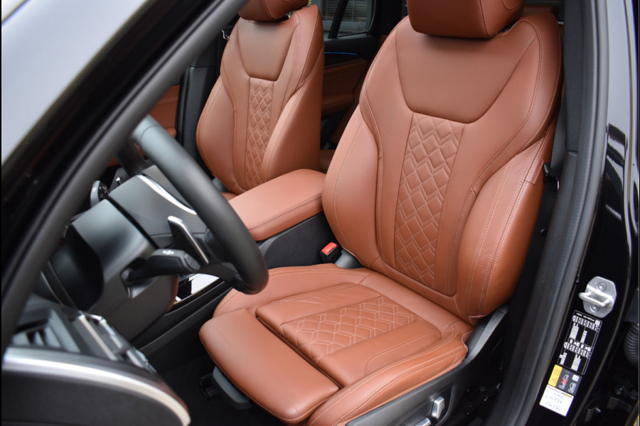 BMW X3 xDrive30e M-Sport Pakket 292 Pk Pano Tartufo Leder Individual HUD Memory Laser 20 Inch