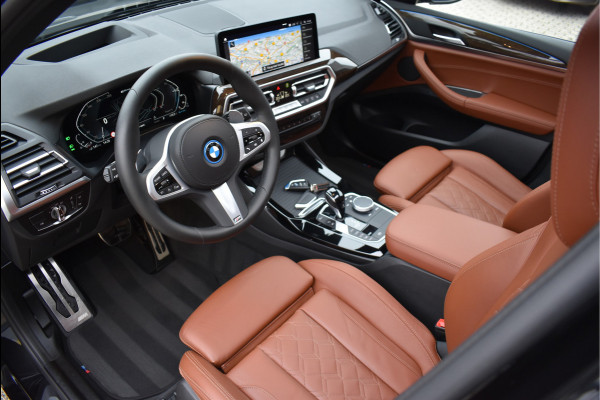 BMW X3 xDrive30e M-Sport Pakket 292 Pk Pano Tartufo Leder Individual HUD Memory Laser 20 Inch