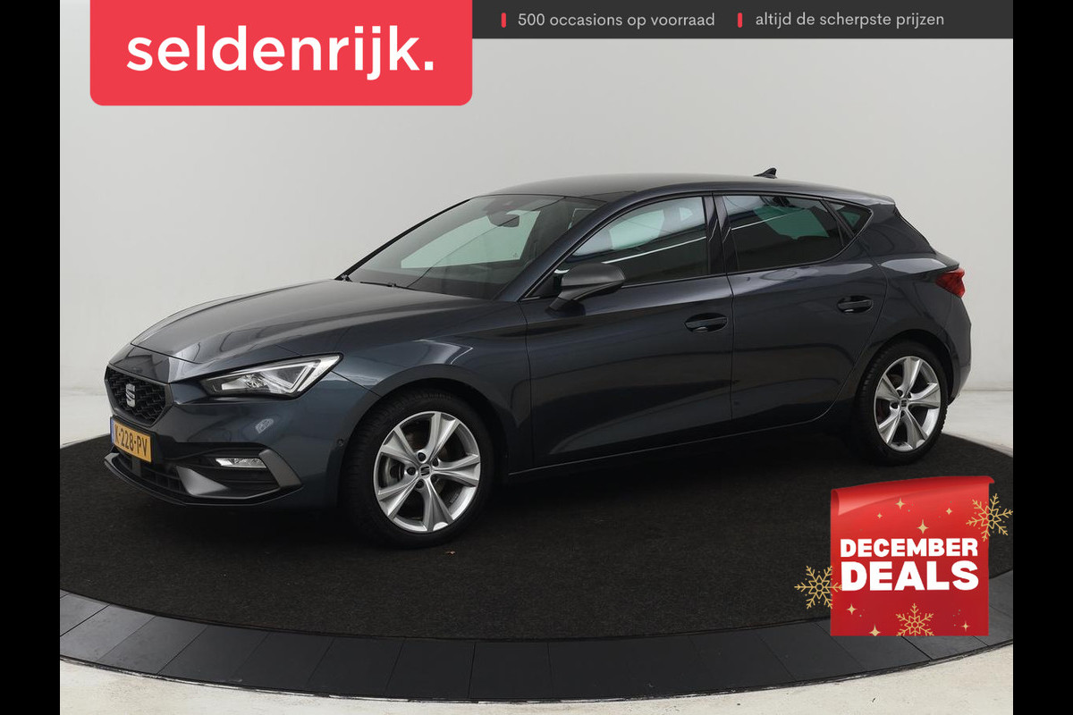 Seat Leon 1.5 eTSI FR Launch Edition | Carplay | Adaptive cruise | Sfeerverlichting | Navigatie | Full LED | Dodehoek detectie | DAB | Parkeerhulp | Climate control