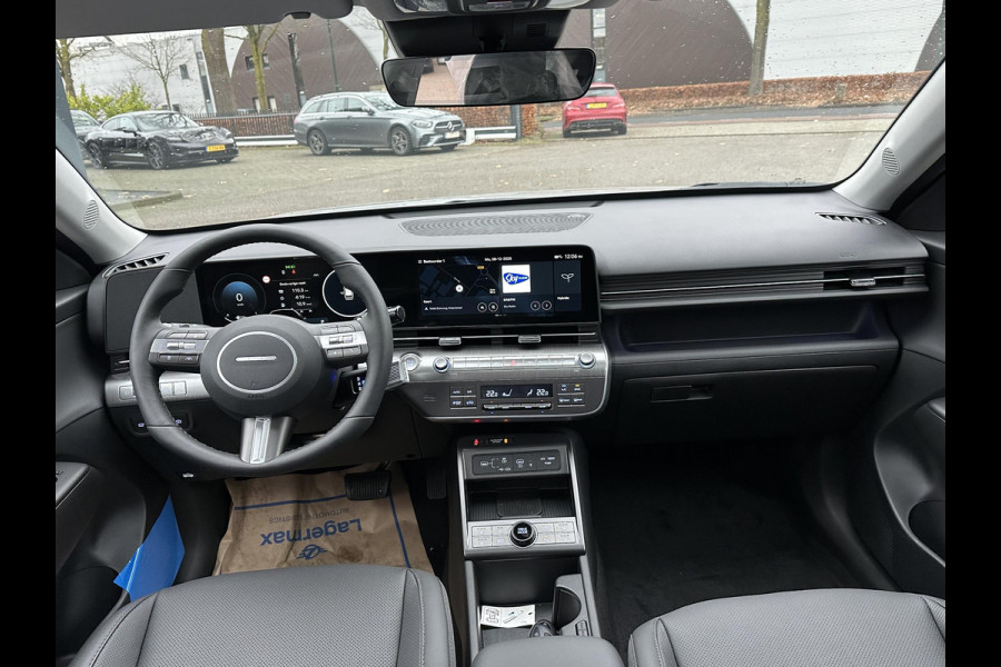Hyundai Kona 1.6 GDI HEV Premium Sky NIEUWE AUTO MET REGISTRATIE | VOLLE AUTO! | PANO | STOEL VERWARMING + VENTILATIE| STUUR VERWARMING| ACHTERBANK VERWARMD