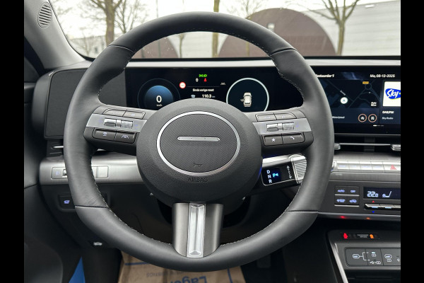 Hyundai Kona 1.6 GDI HEV Premium Sky NIEUWE AUTO MET REGISTRATIE | VOLLE AUTO! | PANO | STOEL VERWARMING + VENTILATIE| STUUR VERWARMING| ACHTERBANK VERWARMD