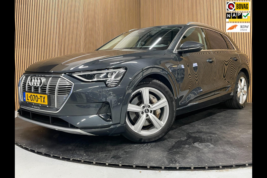 Audi e-tron 55 Quattro Edition 95 kWh|94% SOH|GROTE ACCU|CRUISE+CLIMATE CONTROL|ELEK.INTERIEUR+A-KLEP|NL-AUTO|NAP|INCL BTW|1e EIG|