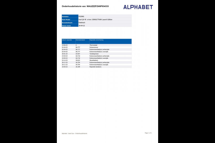 Audi Q4 e-tron 40 Edition 77 kWh|94% SOH|ACC|CAMERA|CARPLAY, ANDROID AUTO|STOELVERW.|ELEK. A-KLEP|NL-AUTO|NAP|INCL. BTW|1e EIG.|