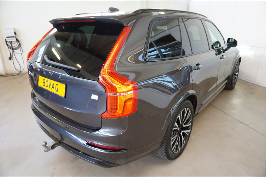 Volvo XC90 2.0 T8 Recharge AWD Ultimate Dark Luchtvering Trekhaak Incl. afleverbeurt en 12 Bovag garantie