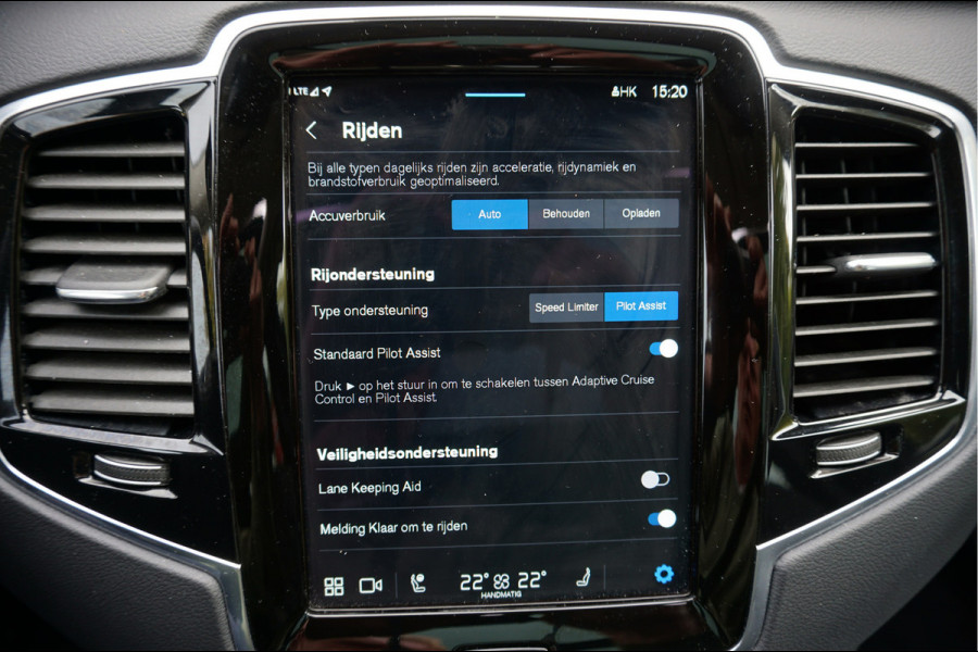 Volvo XC90 2.0 T8 Recharge AWD Ultimate Dark Luchtvering Trekhaak Incl. afleverbeurt en 12 Bovag garantie