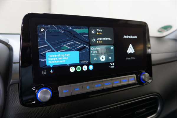 Hyundai Kona EV Style 64 kWh Navigatie, Camera, Stoel en Stuur verwarming.