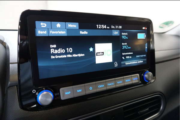 Hyundai Kona EV Style 64 kWh Navigatie, Camera, Stoel en Stuur verwarming.