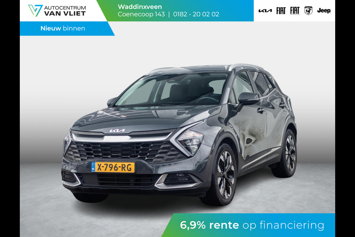 Kia Sportage 1.6 T-GDi Plug-in Hybrid AWD DynamicPlusLine Editi l Stoel stuurwielverwarming l Apple Car play l trekhaak l El. verstelbare stoel