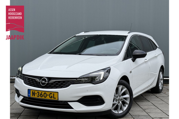 Opel Astra Sports Tourer BWJ 2021 | 1.2T 131PK Bus Elegance | NWE APK | CLIMA | LED | NAVI | CAMERA A | LEDER/STOF | SPORTSTOELEN | CRUISE | CARPLAY