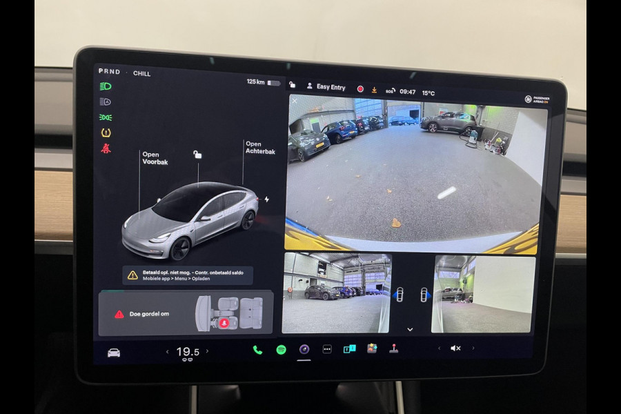 Tesla Model 3 Long Range AWD 75 kWh Panoramadak Navigatie Camera Parkeersensoren Adaptive Cruise Control Full Led Stoelverwarming Climate Control Getinte ramen Lichtmetalen velgen