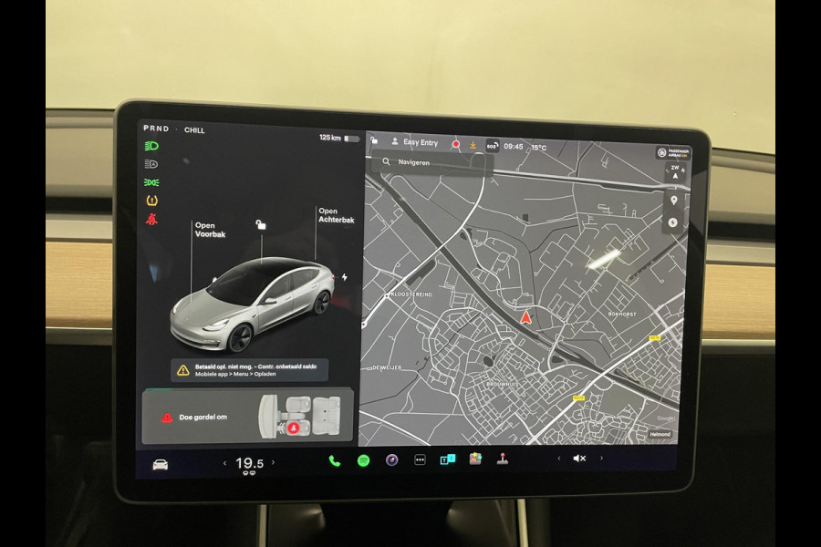 Tesla Model 3 Long Range AWD 75 kWh Panoramadak Navigatie Camera Parkeersensoren Adaptive Cruise Control Full Led Stoelverwarming Climate Control Getinte ramen Lichtmetalen velgen