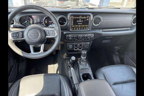 Jeep Wrangler Unlimited 4xe 380 Sahara PHEV |380pk | Leder | Stoelverwarming | Navigatie