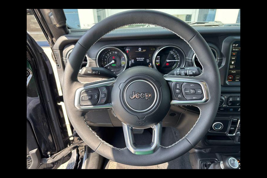 Jeep Wrangler Unlimited 4xe 380 Sahara PHEV |380pk | Leder | Stoelverwarming | Navigatie