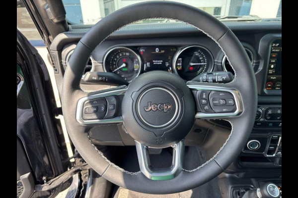 Jeep Wrangler Unlimited 4xe 380 Sahara PHEV |380pk | Leder | Stoelverwarming | Navigatie