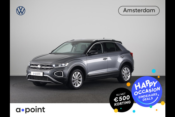 Volkswagen T-Roc 1.5 TSI Style 150 pk Automaat (DSG) | Navigatie | Trekhaak (afneembaar) | Parkeersensoren (Park assist) | Adaptieve cruise control | Stoelverwarming |