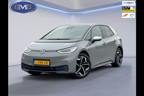 Volkswagen ID.3 First Plus 58 kWh, matrix led, 19 inch, achteruitrijcamera, stoelverwarming, 1 e eigenaar, NL auto met nap