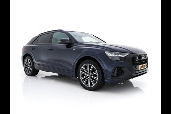 Audi Q8 60 TFSI e S-Line Quattro Competition ( Plug-In ) (INCL-BTW) Aut.*LUXURY-LEATHER | BANG/OLUFSEN-SURROUND | ADAPTIVE-CRUISE | NAVI-FULLMAP | FULL-HD-MATRIX-LED | MEMORY-PACK | KEYLESS | CAMERA | DIGI-COCKPIT | AIR-SUPENSION | AMBIENT-LIGHT |