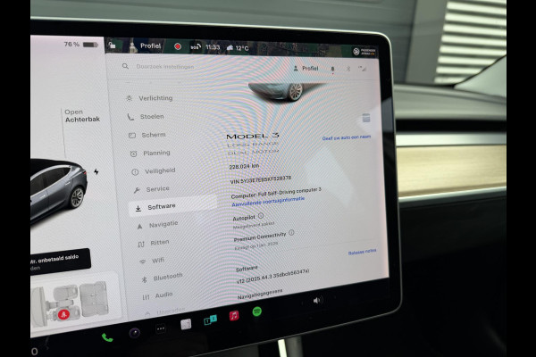 Tesla Model 3 Long Range AWD 75 kWh | Autopilot | Panoramadak | Camera | Lederen Bekleding | 19 Inch Lichtmetalen Velgen |
