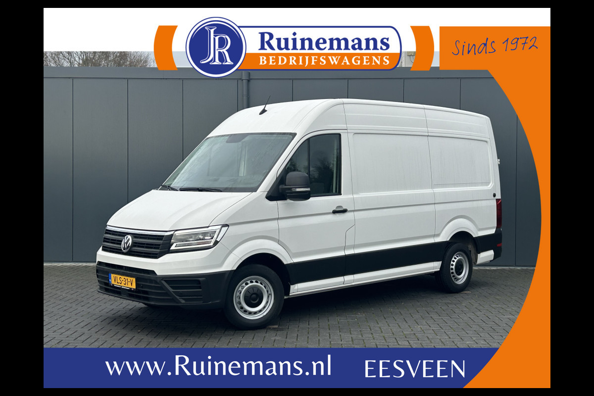 Volkswagen Crafter 2.0 TDI 141 PK DSG AUTOMAAT HIGHLINE+ / LED KOPLAMPEN / L3H3 / 3.000 KG AHG / 270 A DEUREN / AIRCO / CRUISE / BLUETOOTH / 3-ZITS