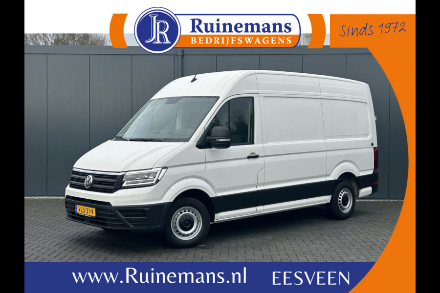 Volkswagen Crafter 2.0 TDI 141 PK DSG AUTOMAAT HIGHLINE+ / LED KOPLAMPEN / L3H3 / 3.000 KG AHG / 270 A DEUREN / AIRCO / CRUISE / BLUETOOTH / 3-ZITS