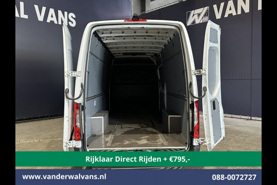 Mercedes-Benz Sprinter 315 CDI 150pk L3H2 Euro6 *Rijklaar Direct Rijden* Airco | 360 graden Camera | Navigatie | Cruisecontrol | Chauffeursstoel Parkeersensoren, Stoelverwarming, Bijrijdersbank