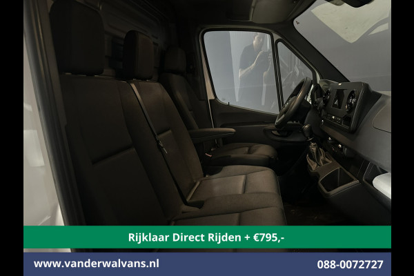 Mercedes-Benz Sprinter 315 CDI 150pk L3H2 Euro6 *Rijklaar Direct Rijden* Airco | 360 graden Camera | Navigatie | Cruisecontrol | Chauffeursstoel Parkeersensoren, Stoelverwarming, Bijrijdersbank