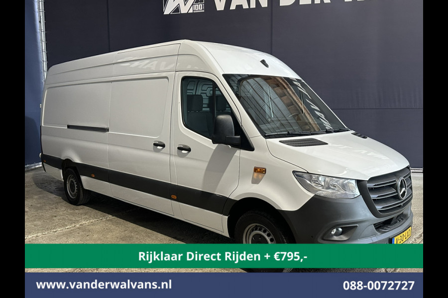 Mercedes-Benz Sprinter 315 CDI 150pk L3H2 Euro6 *Rijklaar Direct Rijden* Airco | 360 graden Camera | Navigatie | Cruisecontrol | Chauffeursstoel Parkeersensoren, Stoelverwarming, Bijrijdersbank