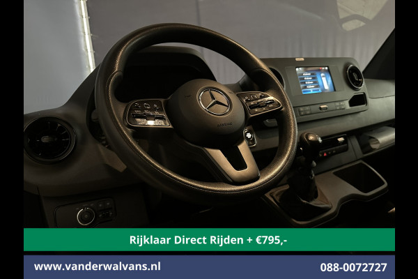 Mercedes-Benz Sprinter 315 CDI 150pk L3H2 Euro6 *Rijklaar Direct Rijden* Airco | 360 graden Camera | Navigatie | Cruisecontrol | Chauffeursstoel Parkeersensoren, Stoelverwarming, Bijrijdersbank