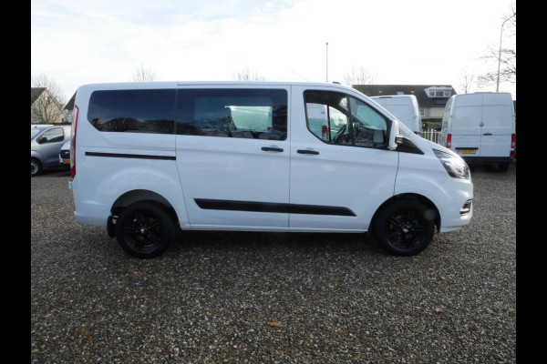 Ford Transit Custom 2.0 TDCI 130PK, L1H1, Dubbel Cabine, Airco, 2 x Schuifdeur