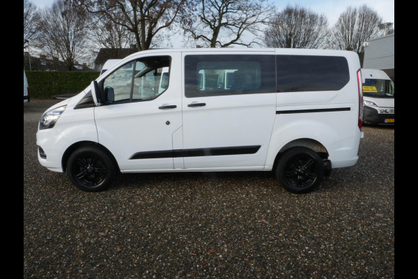 Ford Transit Custom 2.0 TDCI 130PK, L1H1, Dubbel Cabine, Airco, 2 x Schuifdeur