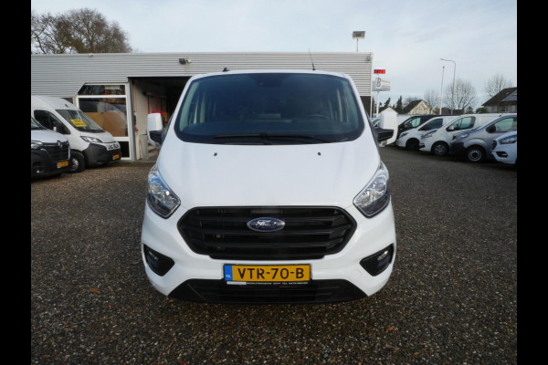 Ford Transit Custom 2.0 TDCI 130PK, L1H1, Dubbel Cabine, Airco, 2 x Schuifdeur