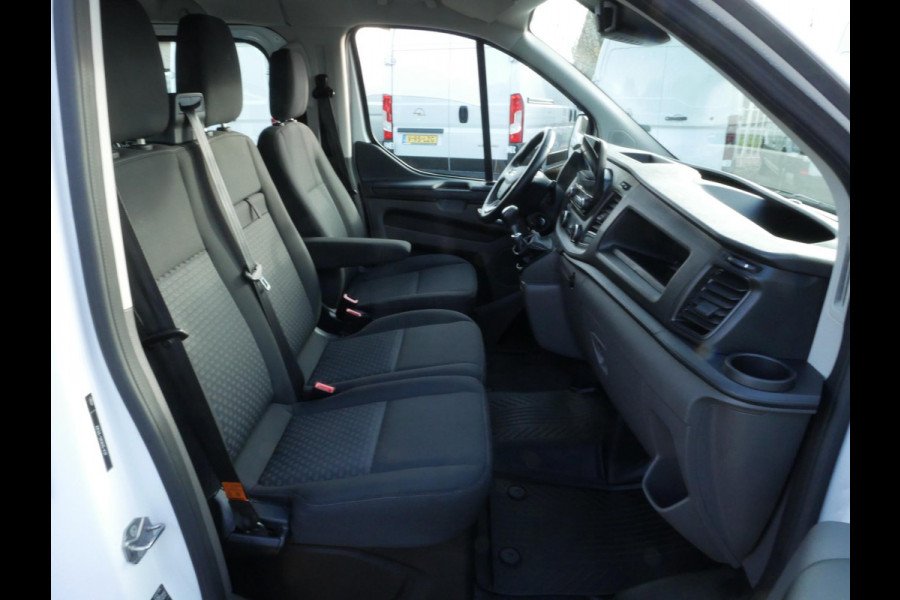 Ford Transit Custom 2.0 TDCI 130PK, L1H1, Dubbel Cabine, Airco, 2 x Schuifdeur